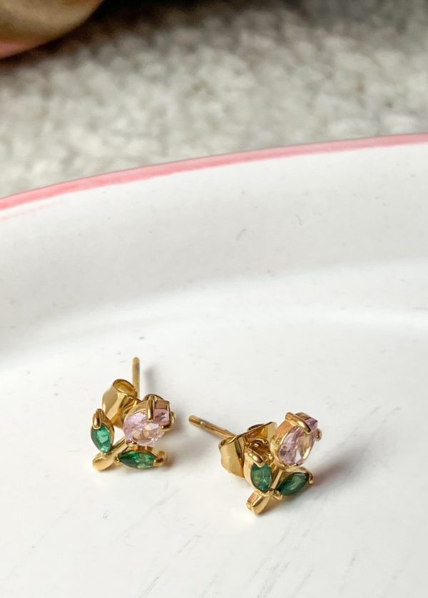 Boucles minis fleurs